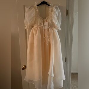 Selkie Lamb Dress (Ivory)